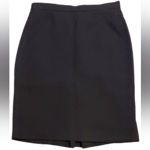 LOFT Ann Taylor women's black knee length pencil skirt Size 00